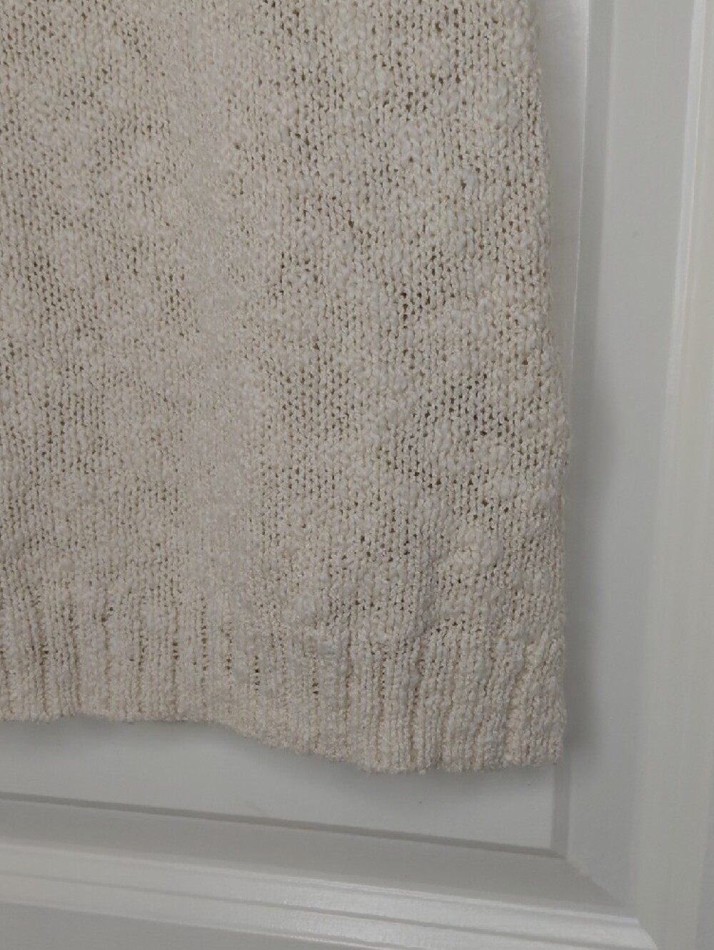 J. Crew Cream Knit V-Neck Sleeveless Top Sz S - Picture 5 of 8